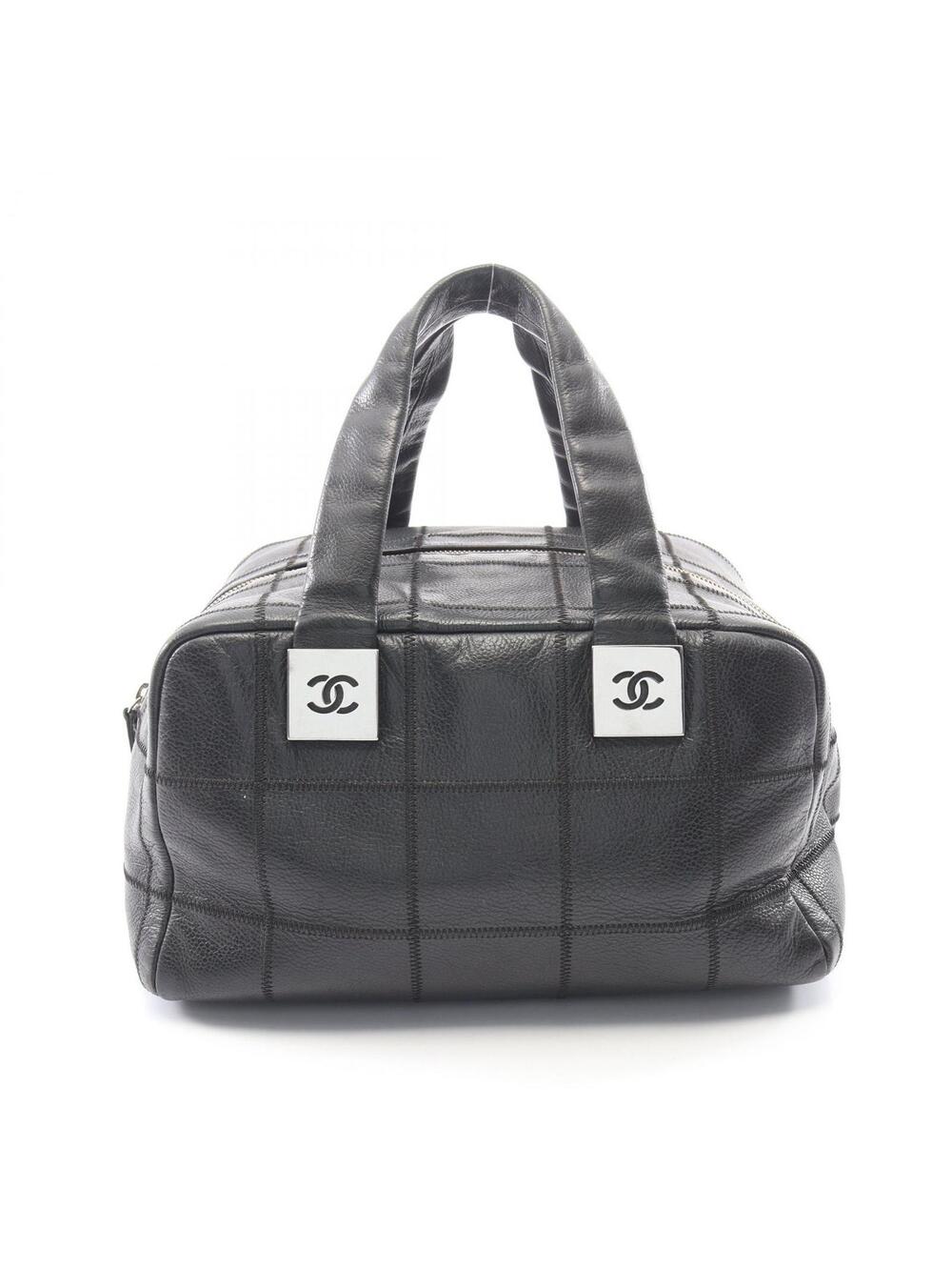 Chanel Chocolate Bar Handbag Grained #280355C14B